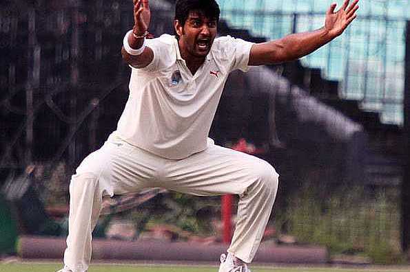 Pankaj Singh bowled with discipline to pick up three wickets for Rest of India