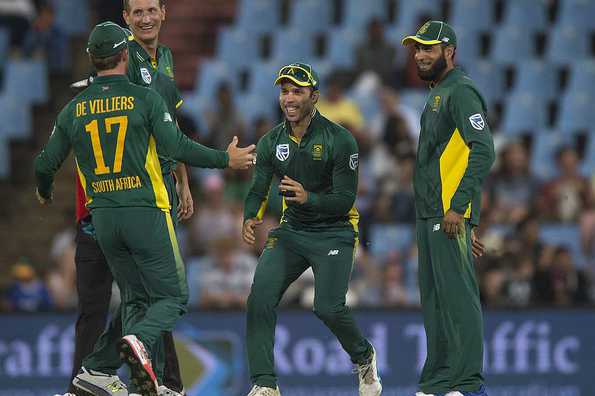 South Africa completed a 5-0 whitewash to top the ODI rankings South Africa completed a 5-0 whitewash to top the ODI rankings