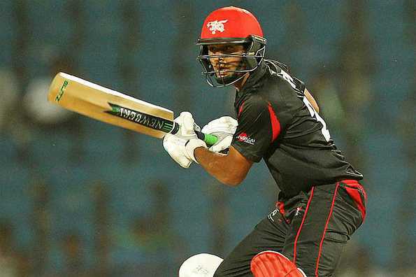 Anshuman Rath's brilliant ton went in vain as Hong Kong fell short by an agonising margin of five runs. Anshuman Rath's brilliant ton went in vain as Hong Kong fell short by an agonising margin of five runs.
