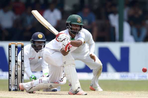 Tamim Iqbal stroked a fine 82 to lead Bangladesh's charge in the run chase Tamim Iqbal stroked a fine 82 to lead Bangladesh's charge in the run chase