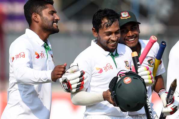 Bangladesh registered their maiden Test win against Sri Lanka in 18 attempts Bangladesh registered their maiden Test win against Sri Lanka in 18 attempts