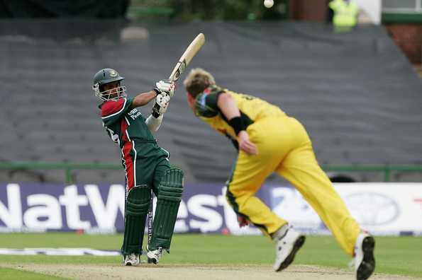 Ashraful took them closer as he went on to three figures from exactly 100 deliveries, before kneeling down to kiss the Sophia Gardens pitch. 