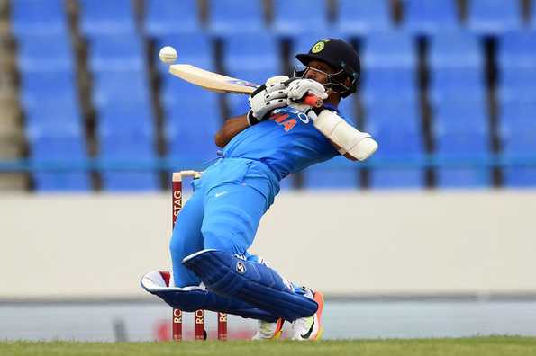 Ajinkya Rahane compiled a patient 72 in the third one-dayer against the Windies