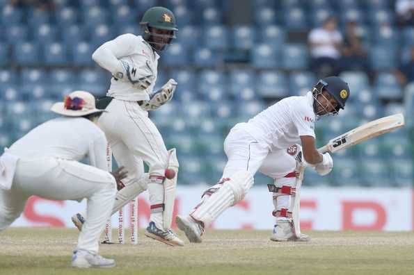 Even though the openers gave Sri Lanka a good start, the visitors clawed back with three wickets before stumps. Even though the openers gave Sri Lanka a good start, the visitors clawed back with three wickets before stumps.