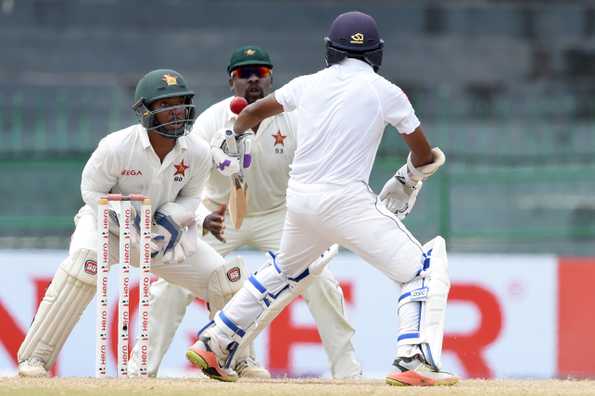 A stumping decision that went against Zimbabwe happened to be the turning point of the game