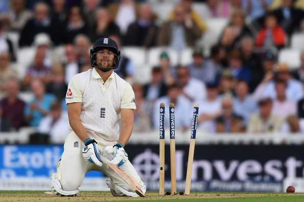 Malan was bowled by a scorching yorker from Rabada. Malan was bowled by a scorching yorker from Rabada.