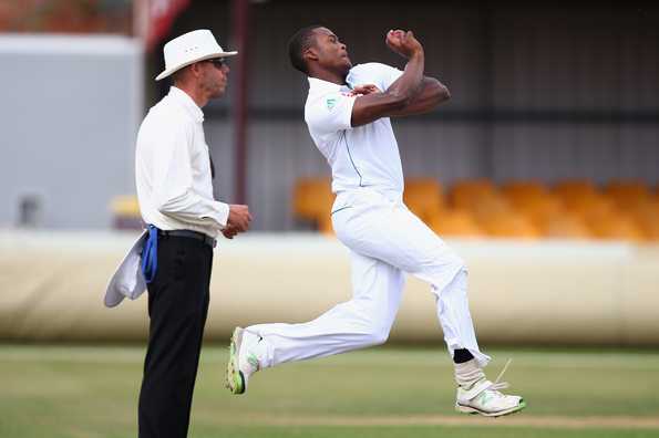 Andile Phehlukwayo struck twice in India A's second innings