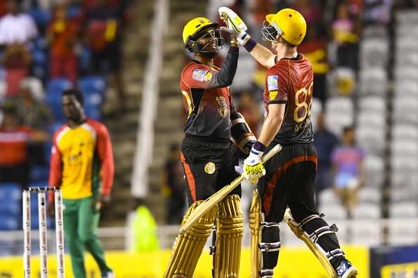 Munro and Bravo shared a match-winning 85-run stand. Munro and Bravo shared a match-winning 85-run stand.