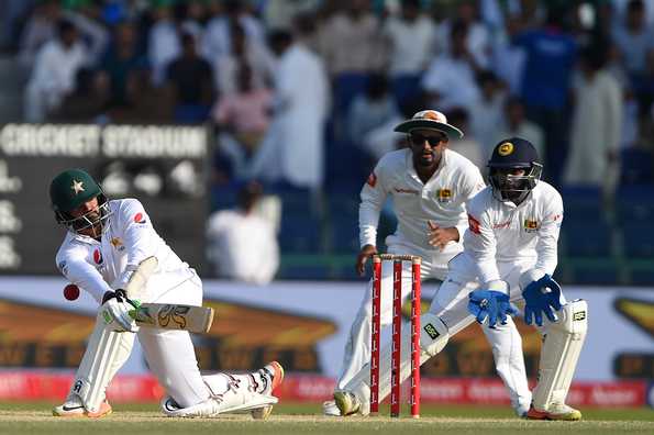 Azhar Ali fell for a second-ball duck Azhar Ali fell for a second-ball duck