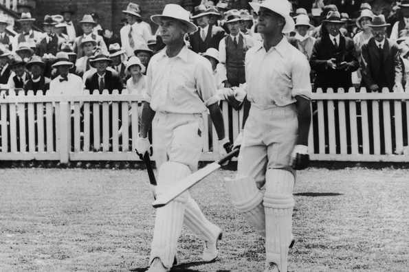 The famed pair of Hobbs and Sutcliffe are chosen as the openers in this XI. The famed pair of Hobbs and Sutcliffe are chosen as the openers in this XI.