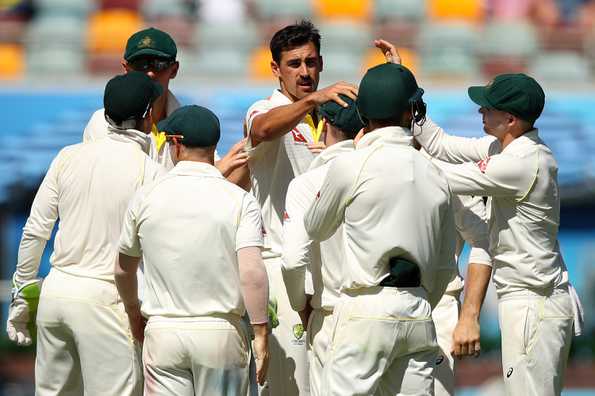 Mitchell Starc finished with three wickets in the innings. Mitchell Starc finished with three wickets in the innings.