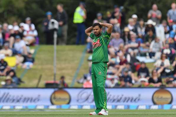 Mashrafe Mortaza's side was ruled to be one over short of its target when time allowances were taken into consideration.