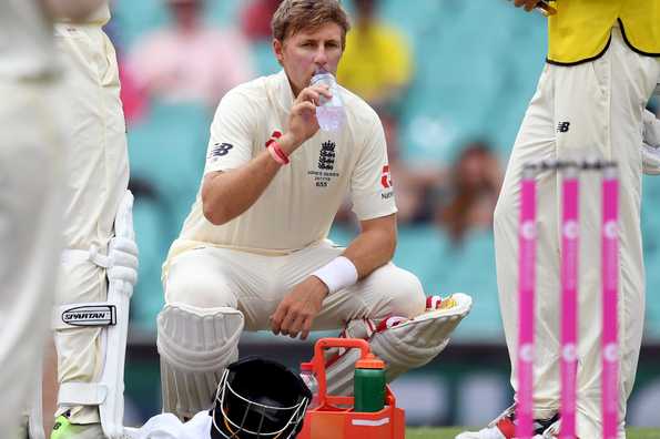 Joe Root registered his fifth fifty of the series shortly after coming back from a hospital Joe Root registered his fifth fifty of the series shortly after coming back from a hospital