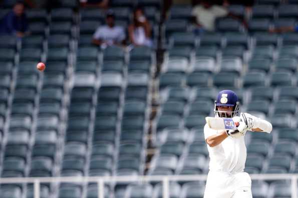 Rahane's gutsy effort saw India increase their lead Rahane's gutsy effort saw India increase their lead