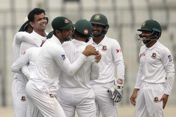 Abdur Razzak earned a national recall after four years and returned figures of 4 for 63 on Day 1. Abdur Razzak earned a national recall after four years and returned figures of 4 for 63 on Day 1.