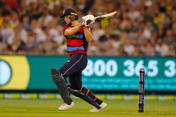 Jos Buttler admitted they failed to soak in the pressure as they slipped to their second loss in T20I tri-series. Jos Buttler admitted they failed to soak in the pressure as they slipped to their second loss in T20I tri-series.