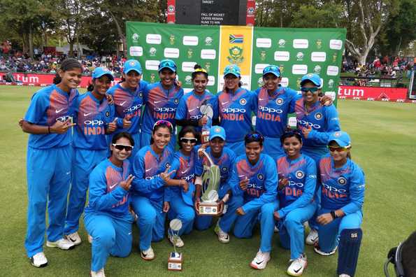 India Women clinched the T20I series 3-1 India Women clinched the T20I series 3-1