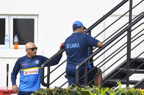 With no county facilities available prior to three weeks before the World Cup, three private schools had expressed their interests to provide practice facilities for the Sri Lankans. With no county facilities available prior to three weeks before the World Cup, three private schools had expressed their interests to provide practice facilities for the Sri Lankans.