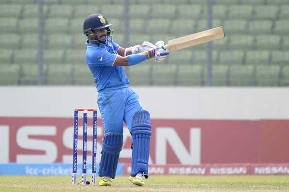 Anmolpreet Singh fell four runs short of a hundred. Anmolpreet Singh fell four runs short of a hundred.