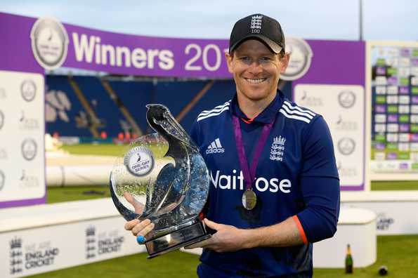 Eoin Morgan was proud of his team's performance in the ODI series Eoin Morgan was proud of his team's performance in the ODI series