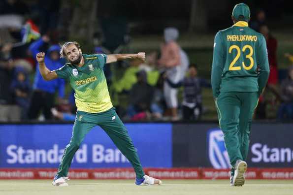 Tahir bagged a rich haul of six wickets