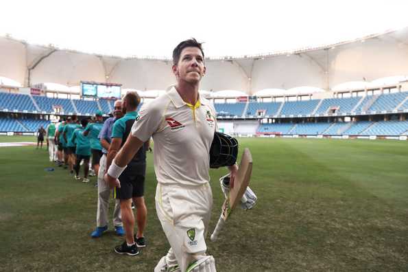 Paine led from the front as Australia drew the Dubai Test against Pakistan. Paine led from the front as Australia drew the Dubai Test against Pakistan.