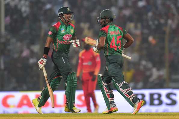Kayes and Sarkar formed Bangladesh's highest ODI partnership at home to seal a whitewash Kayes and Sarkar formed Bangladesh's highest ODI partnership at home to seal a whitewash