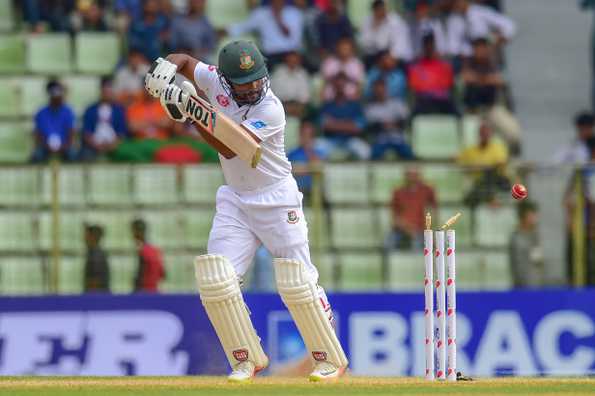 The Bangladesh batsmen were guilty of throwing their wickets away in the first Test The Bangladesh batsmen were guilty of throwing their wickets away in the first Test
