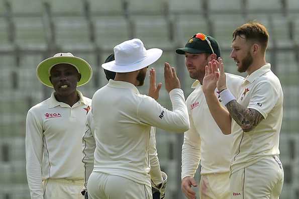 Jarvis's early incisions helped Zimbabwe make a bright start Jarvis's early incisions helped Zimbabwe make a bright start