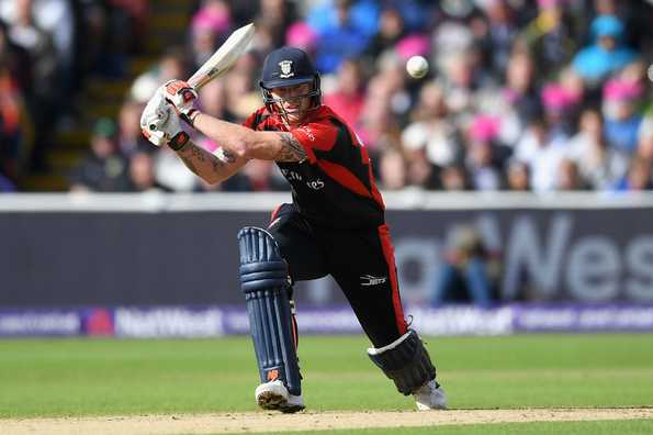Stokes top-scored for Durham with 56. Stokes top-scored for Durham with 56.