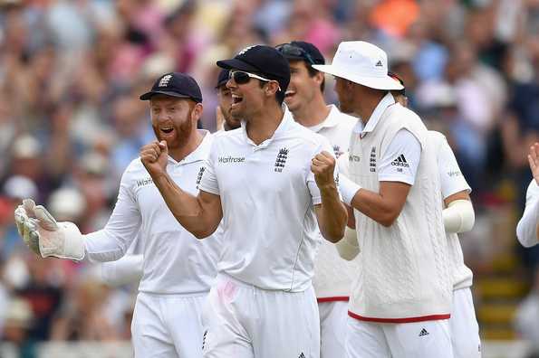 Alastair Cook praised his bowlers after England took a 2-1 lead at Edgbaston