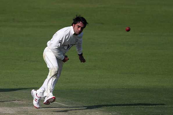 Rashid Khan's fifer helps Afghanistan stay favourites Rashid Khan's fifer helps Afghanistan stay favourites