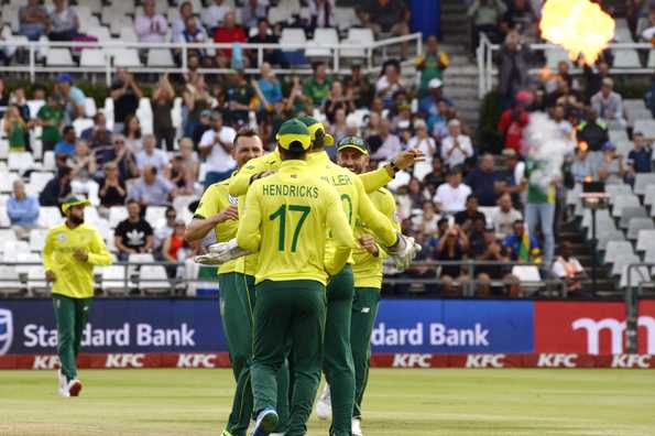 South Africa came up with a disciplined bowling performance South Africa came up with a disciplined bowling performance