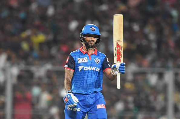 Dhawan controlled DC's chase of 179 against KKR with his IPL career-best of 97 not out.