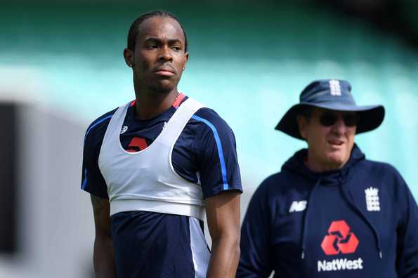 "Jofra has a bit of extra pace and he's fitted into the team in a short space of time very well," Bayliss "Jofra has a bit of extra pace and he's fitted into the team in a short space of time very well," Bayliss