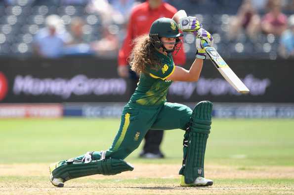 Laura Wolvaardt's unbeaten 74 helped SA overhaul the 148-run target comfortably. Laura Wolvaardt's unbeaten 74 helped SA overhaul the 148-run target comfortably.