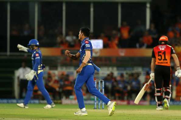 Rahul Chahar returned a five-wicket haul. Rahul Chahar returned a five-wicket haul.