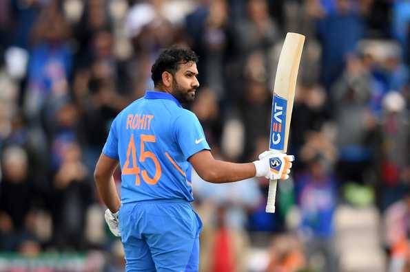 Rohit made unbeaten 122 in India's chase of 227.