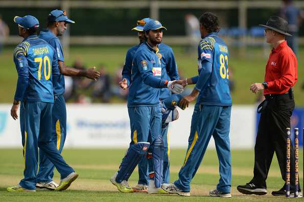 Sri Lanka managed to win the series 2-0.