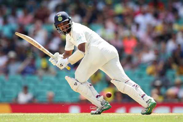 Cheteshwar Pujara scored a century in the practice match against West Indies A Cheteshwar Pujara scored a century in the practice match against West Indies A