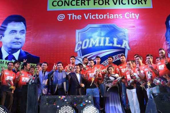 The Comilla Victorians team (Pic. credit: Nafisa Kamal Facebook Page) The Comilla Victorians team (Pic. credit: Nafisa Kamal Facebook Page)