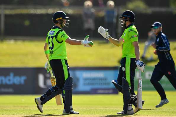 Andrew Balbirnie and Gareth Delany struck half-centuries as Ireland chased down a target of 194 Andrew Balbirnie and Gareth Delany struck half-centuries as Ireland chased down a target of 194