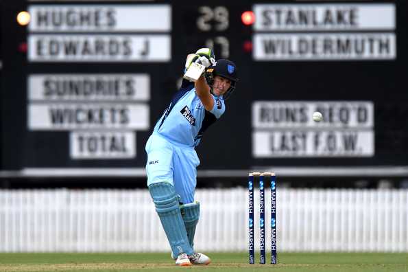 Hughes made 152 off 143 deliveries. Hughes made 152 off 143 deliveries.