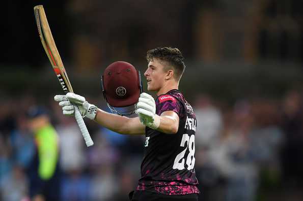 Abell led Somerset to the One-Day title this year. Abell led Somerset to the One-Day title this year.