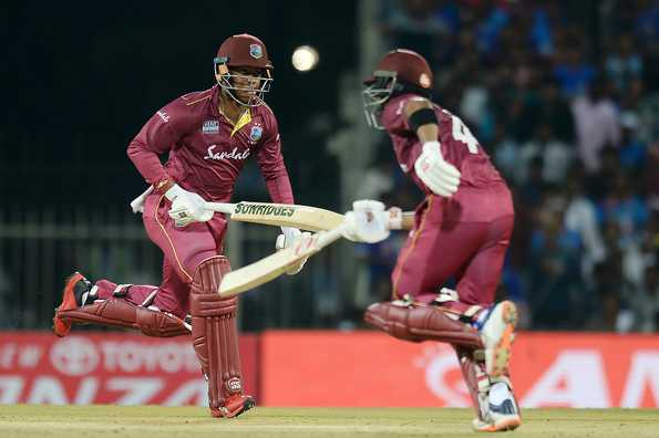 Hetmyer and Hope scored 218 for the second wicket to ease West Indies to a win. Hetmyer and Hope scored 218 for the second wicket to ease West Indies to a win.