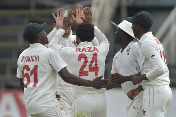 Raza posted the second best figures in an innings by a Zimbabwean in Tests Raza posted the second best figures in an innings by a Zimbabwean in Tests