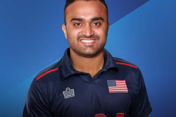 USA allrounder Nisarg Patel was banned from bowling in international cricket in February 2020 USA allrounder Nisarg Patel was banned from bowling in international cricket in February 2020