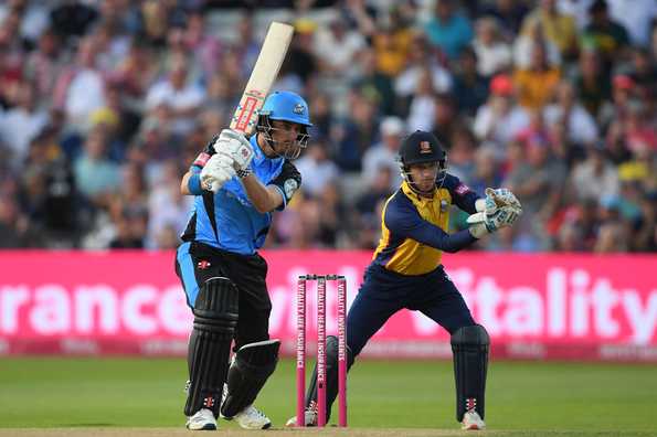 In October last year, Rutherford was signed as Worcestershire's overseas player In October last year, Rutherford was signed as Worcestershire's overseas player