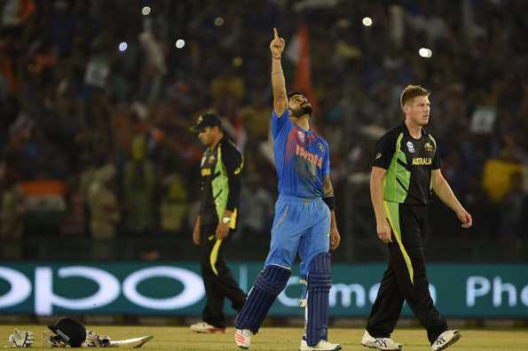 Kohli anchored India's chase yet again. Kohli anchored India's chase yet again.