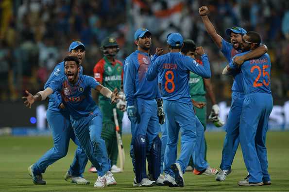 MS Dhoni effected a run out off the last ball to seal a 1-run win